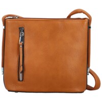 Dámská crossbody kabelka hnědá - Firenze Rufina