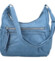 Dámská crossbody kabelka džínově modrá - Firenze Fresia