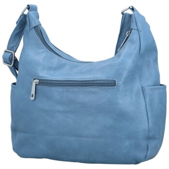 Dámská crossbody kabelka džínově modrá - Firenze Fresia