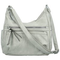 Dámská crossbody kabelka šedá - Firenze Fresia