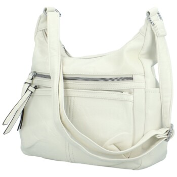 Dámská crossbody kabelka bílá - Firenze Fresia
