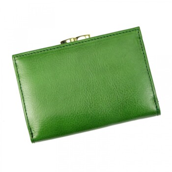 Dámská kožená peněženka zelená - Gregorio Claudinna