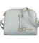 Dámská crossbody kabelka stříbrná - MaxFly Skylla
