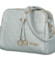 Dámská crossbody kabelka stříbrná - MaxFly Skylla