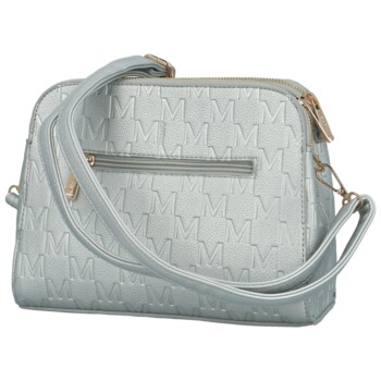 Dámská crossbody kabelka stříbrná - MaxFly Skylla