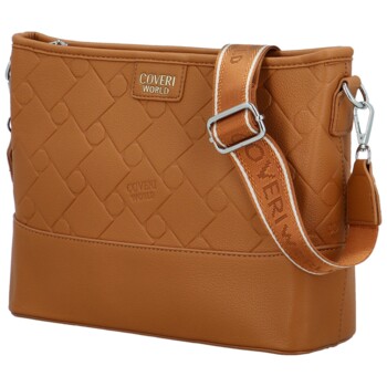 Dámská crossbody kabelka hnědá - Coveri Dirké