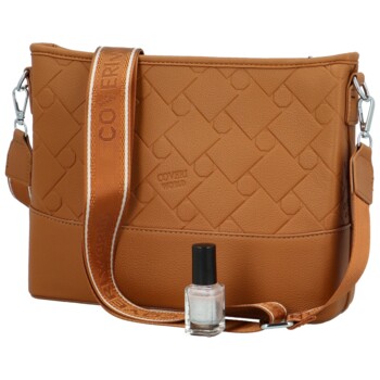 Dámská crossbody kabelka hnědá - Coveri Dirké