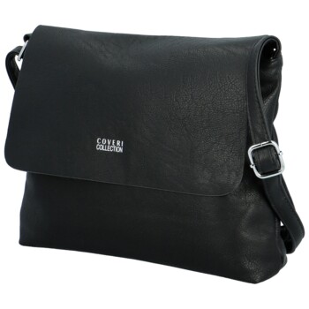 Dámská crossbody kabelka černá - Coveri Vaja