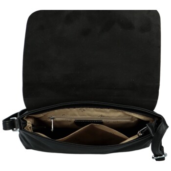 Dámská crossbody kabelka černá - Coveri Vaja