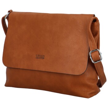 Dámská crossbody kabelka hnědá - Coveri Vaja