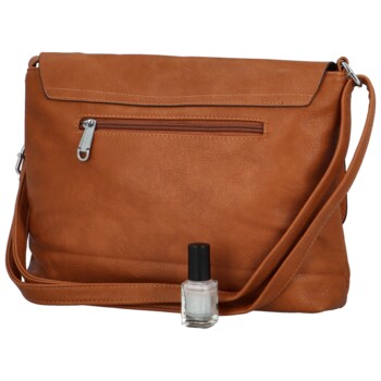 Dámská crossbody kabelka hnědá - Coveri Vaja