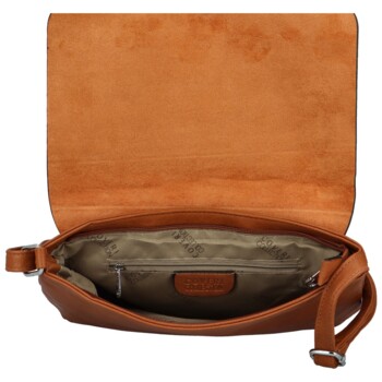 Dámská crossbody kabelka hnědá - Coveri Vaja