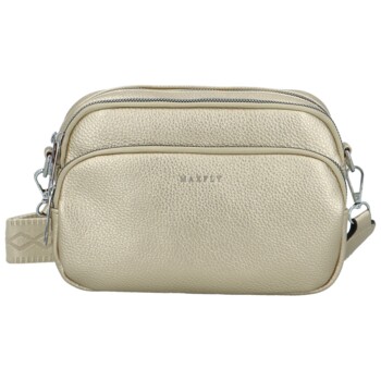 Dámská crossbody kabelka zlatá - MaxFly Saskia