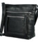 Dámská crossbody kabelka černá - Firenze Julietta