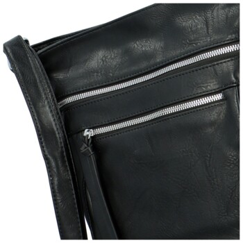 Dámská crossbody kabelka černá - Firenze Julietta