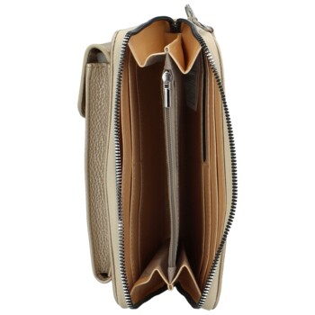 Dámská crossbody kapsa zlatá - Coveri Vivika