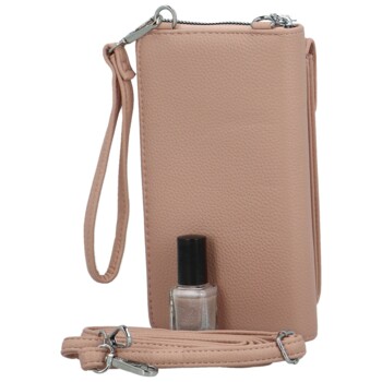 Dámská crossbody kapsa růžová - Coveri Vivika