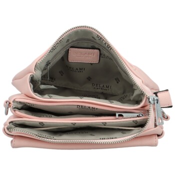 Dámská crossbody kabelka růžová - Delami Tiny Muse