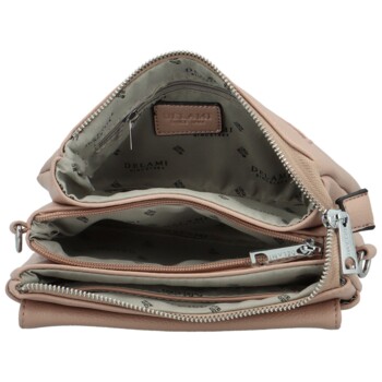 Dámská crossbody kabelka starorůžová - Delami Tiny Muse