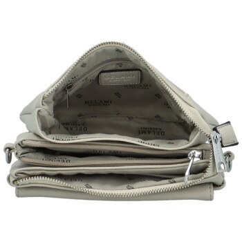 Dámská crossbody kabelka světle šedá - Delami Tiny Muse