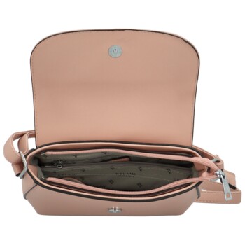 Dámská crossbody kabelka růžová - Delami Little Mia