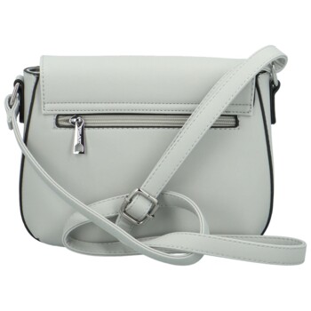 Dámská crossbody kabelka světle šedá - Delami Little Mia
