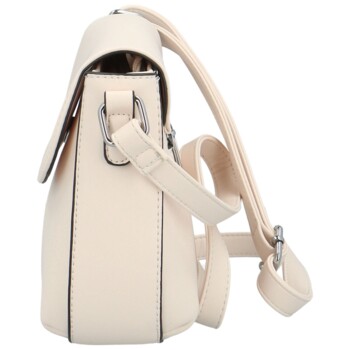 Dámská crossbody kabelka pudrová - Delami Little Mia