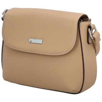 Dámská crossbody kabelka béžová - Delami Little Mia