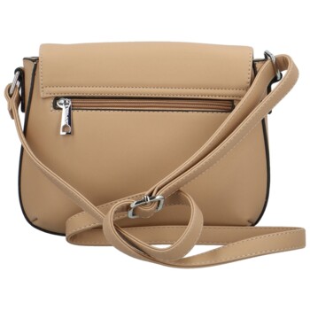 Dámská crossbody kabelka béžová - Delami Little Mia