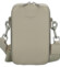 Dámská crossbody kabelka světle šedá - David Jones Perzida
