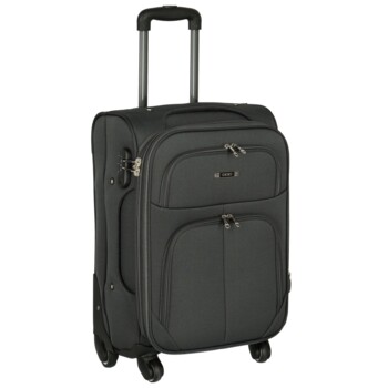 Cestovní textilní kufr tmavě šedý - Ormi Kolman S