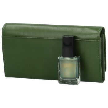 Dámská kožená peněženka zelená - Bellugio Valerie
