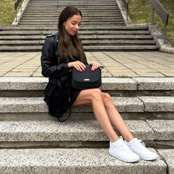Dámská crossbody kabelka bílá - Delami Little Charm