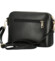 Dámská kožená crossbody kabelka černá - Delami Jeffrey new