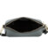 Dámská kožená crossbody kabelka černá - Delami Jeffrey new