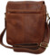 Pánská kožená crossbody taška koňaková - Sendi Design Edison