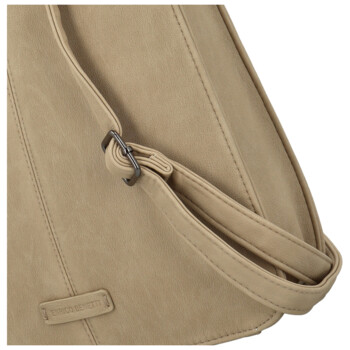 Dámská crossbody kabelka taupe - Enrico Benetti Riana