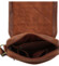 Pánská kožená crossbody taška koňaková - Sendi Design Edison