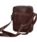 Pánská kožená crossbody taška hnědá - Greenwood Olwen