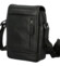 Pánská kožená crossbody taška černá - Greenwood Olivier