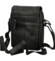 Pánská kožená crossbody taška černá - Greenwood Olivier