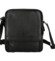 Pánská kožená crossbody taška černá - Greenwood Vaios