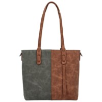 Dámská kabelka na rameno šedá - MaxFly Shanina