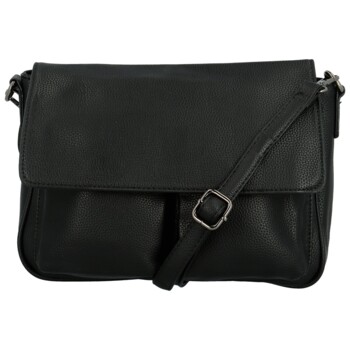 Dámská crossbody kabelka černá - Firenze Samira