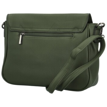 Dámská crossbody kabelka tmavě zelená - Firenze Samira