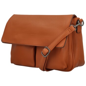 Dámská crossbody kabelka hnědá - Firenze Samira
