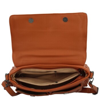 Dámská crossbody kabelka hnědá - Firenze Samira