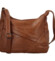 Dámská crossbody kabelka hnědá - Firenze Wieke