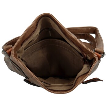 Dámská crossbody kabelka khaki - Firenze Jamia
