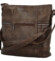 Dámská crossbody kabelka coffee - Firenze Jamia